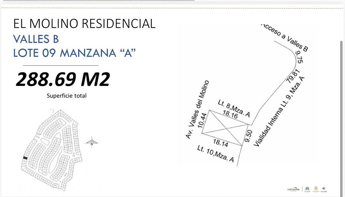 Terreno en El Molino Residencial y Golf